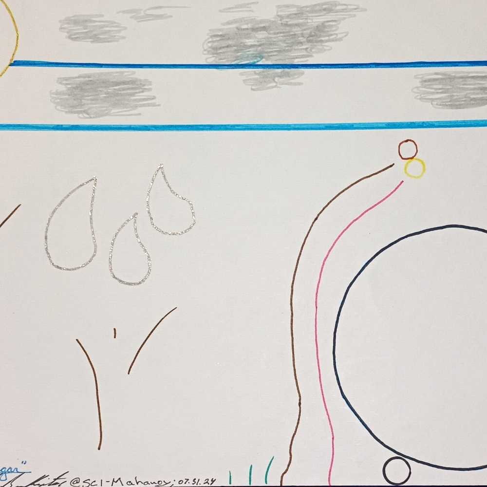 Abstract Art From Behind The Walls Teamwork